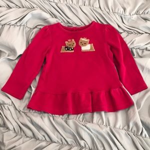 Gymboree peplum top